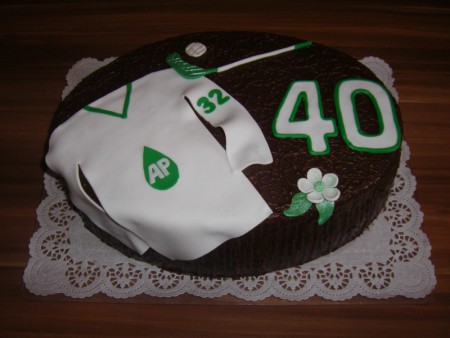 Torta pre hokejistu